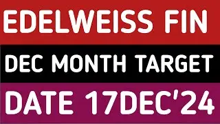 EDELWEISS FINANCIAL SERVICES STOCK LATEST NEWS 17DEC'24/EDELWEISS FINANCIAL SERVICES SHARE LATEST
