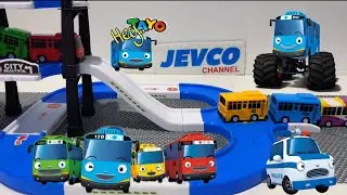 ASMR Unboxing : Tayo the Little Bus Playset with Real Sounds