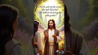 Serpent's Deceptive Question Genesis 3:1 Part 2 Short Bible Verse Of The Day #genesis2  #jesuschrist