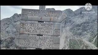 una passeggiata alla forcella dignas-confine di stato.