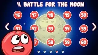 Red Ball 4 - Level 53 - 60 - Gameplay Walkthrough