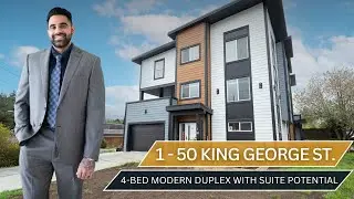 Spacious 4-Bedroom Duplex with Suite Potential in Lake Cowichan