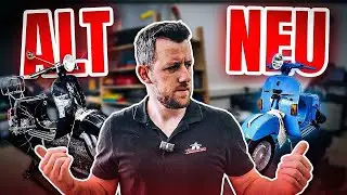 Neuaufbau vs. Patina – diese Vespa PX gewinnt den Vergleich!