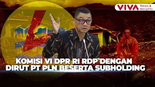 Dirut PT PLN Beserta Subholding Evaluasi Penanganan Bencana Sumatera Dengan DPR