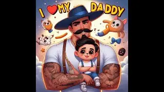 &ldquo;I Love My Daddy Cartoon&rdquo; by LB~Sickning and Son