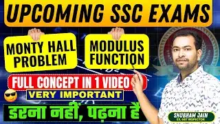 MOD function and Monty hall riddle probability questions | Must cover for upcoming SSC exams
