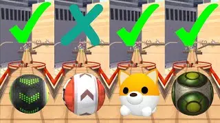 🏈 Going Balls vs Action Balls 1 🏆 All Balls Max level Gameplay Part 20