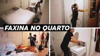 FAXINA DE FIM DE ANO: quarto, closet, penteadeira e banheiro! | Vanessa Lino