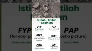 istilah kekinian