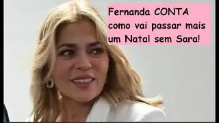 Fernanda Antunes REVELA como vai SOBREVIVER a mais uma Consoada sem Sara!