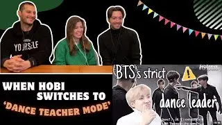 Happy Birthday J-HOPE 💜 When Hobi switches to dance teacher mode REACTION!