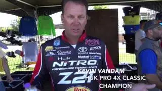 KVD Kevin VanDam using Huk Fishing Gear