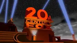 20th Century Fox 65th Anniversary logo (December 15, 2000-March 30, 2001) (Flashlight)