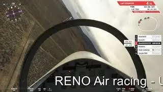 MSFS 2020 Reno Air Racing   Unlimited class   Ride along!