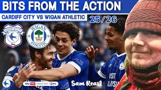 CARDIFF CITY 1-0 WIGAN ATHLETIC (BITS FROM THE ACTION 25/26) - LEAGUE 1