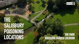 Queen Elizabeth Gardens, Salisbury - SALISBURY POISONING LOCATIONS