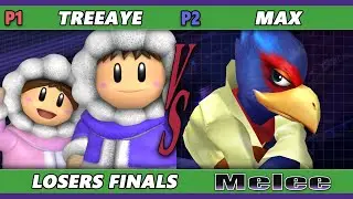 S@X 468 Losers Finals - Treeaye (Ice Climbers) Vs. max (Falco) Smash Melee - SSBM