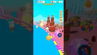 Short Video Game Candy Ball Run #6 #shorts #viral #gameplay #funny #cute #gaming #game