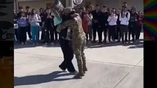 Army Mom surprises her daughter on her 16th Birthday 🎂 in University 😭watch to melt