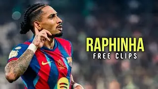 Raphinha 4K Free Clips &bull; Clips for edits &bull; Upscaled &bull; Best Scene Pack &bull; No Watermark