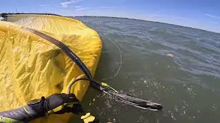 Causeway Beach Point Walk of Shame KiteSurfing Mikey Mike Fail Light Wind Self Rescue