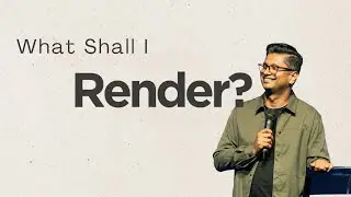 What Shall I Render? | Pr. Dino | Full Service