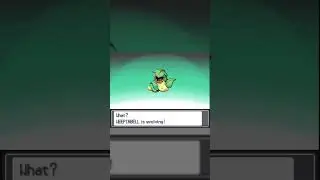 Victreebel Evolution in Pokemon Heart Gold and Soul Silver #Shorts
