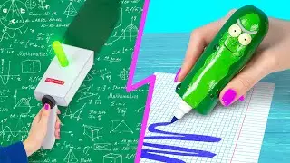 ¡10 Artículos De Papelería De Rick y Morty!