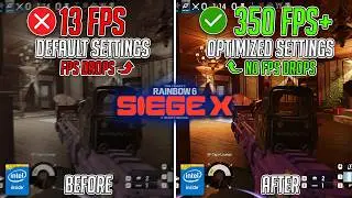 Rainbow 6 Siege X: ЛУЧШИЕ настройки для ПК, чтобы ИСПРАВИТЬ падение FPS, лаги и зависания на ЛЮБО...