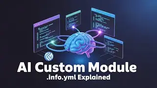 ChatGPT Integration in Drupal | Create .info.yml File  using AI | AI Chatbot in Drupal 😲