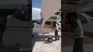 Engine runup C-172R #shorts #aircraftmechanic #aviation