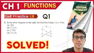 Self Practice 1.8  Q1  | Form 4 Add Maths Chapter 1