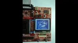 Displaying images on MSP430F5438