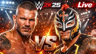 WWE 2K25 LIVE &ndash; Randy Orton vs Rey Mysterio | LEGEND vs LEGEND!