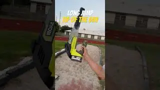 Long Jump Tip of the Day -Remove sand from the runway with a blower!