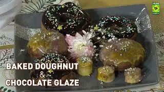 Quick Recipe: Baked Donuts and Chocolate Glaze - Chef Saba Aftab - Masala Tv