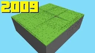 Как раньше выглядел Minecraft