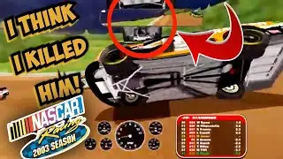 Nr2003 NASCAR MENCS 2019 Mod Gameplay At Demo Derby NASCAR Racing 2003 Season