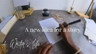 A Cozy Writing Vlog On A Rainy Day ~ A Writer's Life