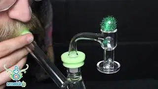 Terp Slurper Pill and Marble Set in Action