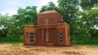 The Secret Technique to Mix Mud with Straw for Villa Walls and Roof