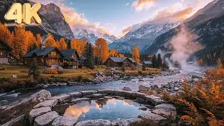 Mountain Village Bossa Nova Jazz 🏔️ Relaxing Jazz Music for Work, Study, Cozy Day & Coffee