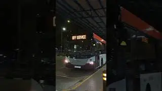 SBS Transit Scania K230UB  E5 Refurb Departing Bus Stop with red nuts SBS8749Y by @svc374bsoe