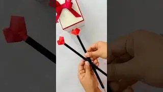 Easy DIY Pencil topper with paper