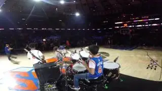 Raghav at Madison Square Garden - Knicks Halftime Show !
