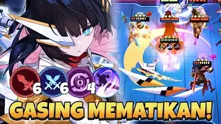 YUKI 3 RUBY ASSASIN DAMAGE BIKIN NGILER‼️ LIFESTEALNYA DERES PARAH‼️ - MAGIC CHESS INDONESIA