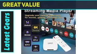 `Android 14 TV Box 2025 LEFFOT M1 Plus &ndash; Best 4K Ultra HD Smart Streaming Box