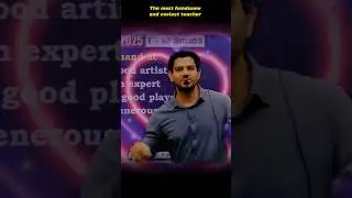 Handsome Sanjeev sir ❤️ #india #motivation #english #dance #students #upsc #ssc #viralvideo #mts