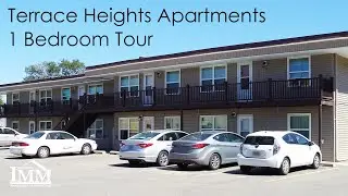 Terrace Heights 1 Bedroom Apartment Tour, Minot ND