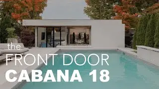 A Modern Backyard Sanctuary - The Front Door (House Tour)